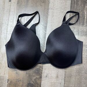 Soma Black Vanishing Back Full Coverage Bra with Seamless Design 32DD